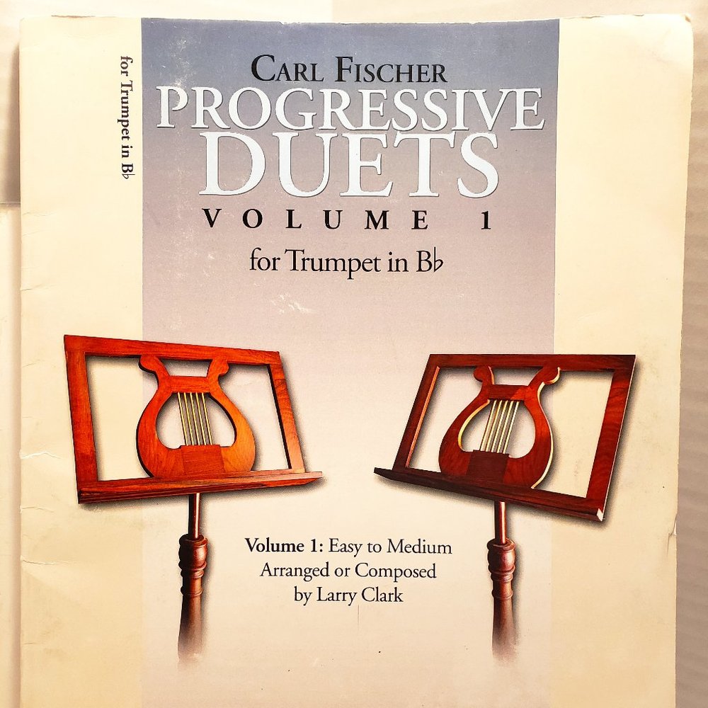PROGRESSIVE DUETS VOLUME 1 for TRUMPET by CARL FISCHER - WF64 - 2006
